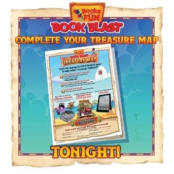 Front page of treasure map