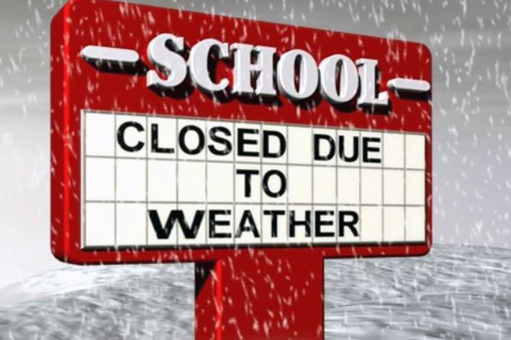 school closed weather